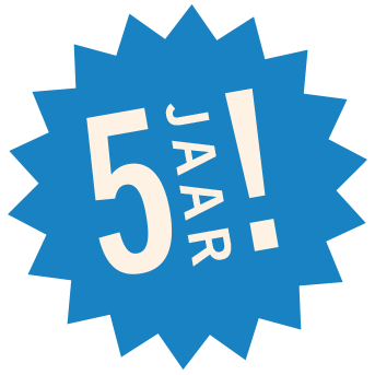 5 jaar!