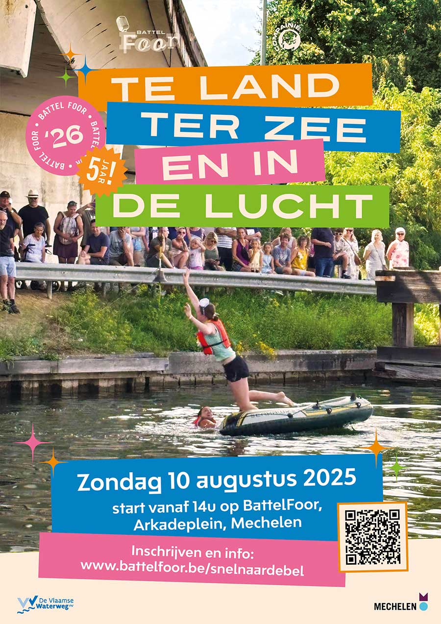 Te Land, Ter Zee en in De Lucht — Battel Foor, zondag 9 augustus